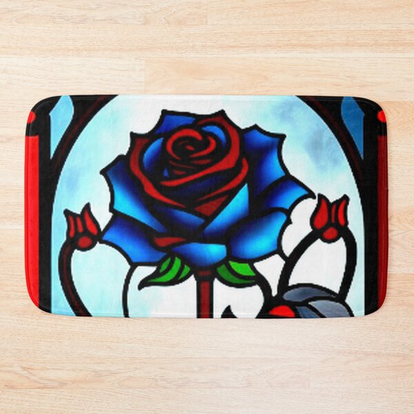 Item preview, Abstract Blue Red Gothic Rose designed and sold by TheDarkWardrobe.