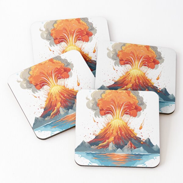 Item preview, Fire and Fury: Abstract Volcanic Art designed and sold by bb-15artstudio.