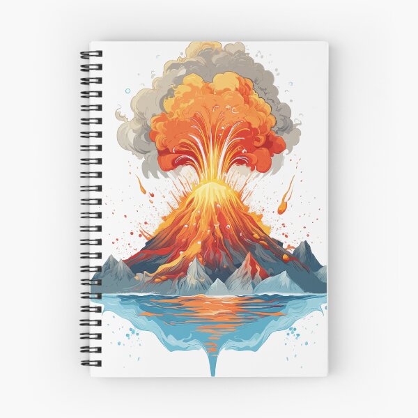 Item preview, Fire and Fury: Abstract Volcanic Art designed and sold by bb-15artstudio.