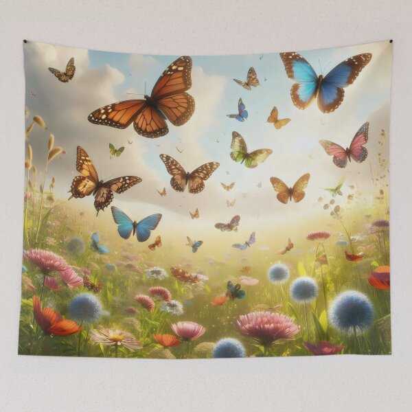 Item preview, Dancing butterflies. designed and sold by MyHappyArtShop.