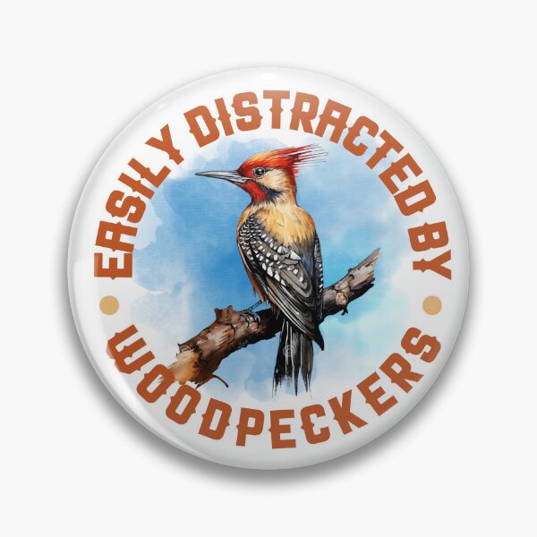 Item preview,  Easily Distracted by Woodpeckers designed and sold by ChefOCreations.