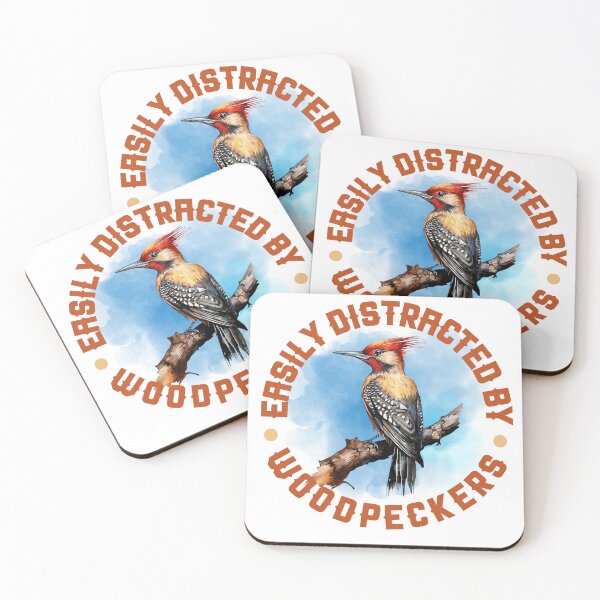 Item preview,  Easily Distracted by Woodpeckers designed and sold by ChefOCreations.