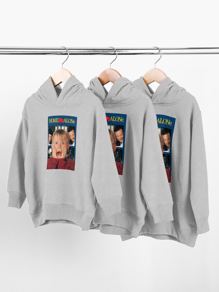 Alternate view of Home Alone Toddler Pullover Hoodie