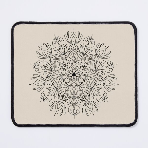 Item preview, Mandala with Hungarian Folk Art Motives Line Design designed and sold by susyrdesign.
