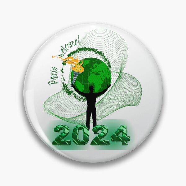 Item preview, Welcome Paris 2024 with Love T-Shirt designed and sold by RJTees.