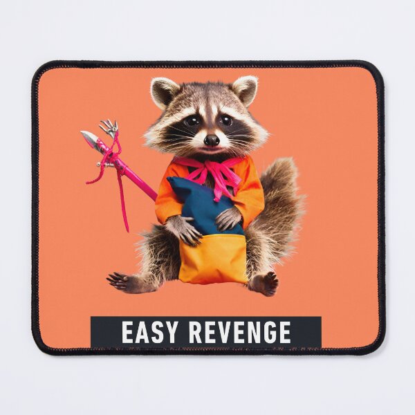 Item preview, Easy Revenge: Raccoon Mischief designed and sold by GoodTripper.