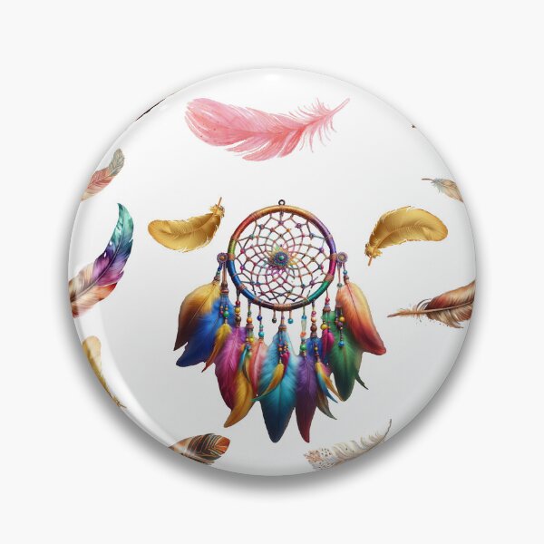 Item preview, Colorful Dream Catcher designed and sold by IdeaPerla.