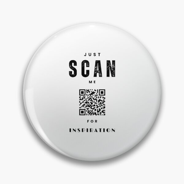 Item preview, JUST SCAN ME FOR INSPIRATION - QR code designed and sold by HSJdesignseu.
