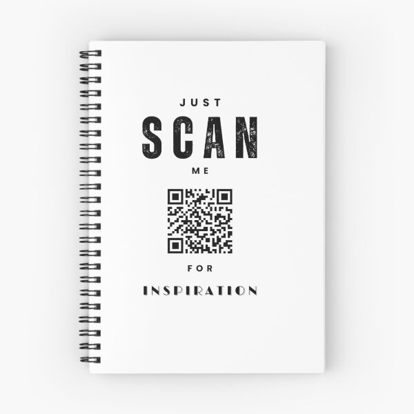 Item preview, JUST SCAN ME FOR INSPIRATION - QR code designed and sold by HSJdesignseu.