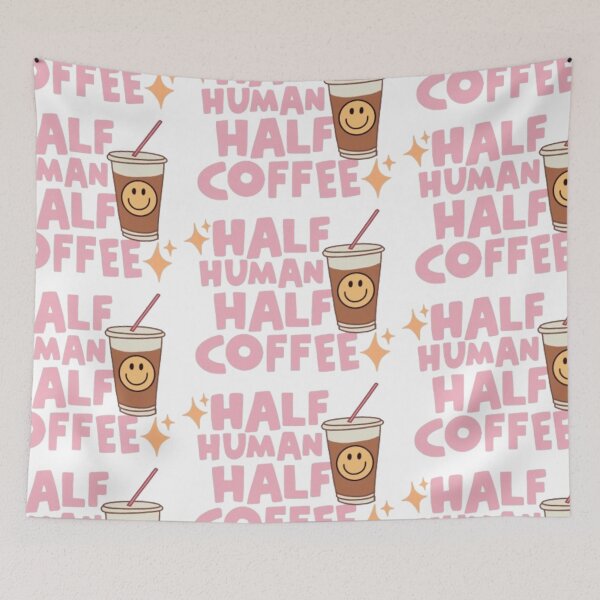 Item preview, Half Human Half Coffee designed and sold by jennysselling.