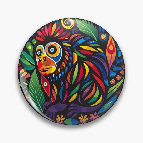 Item preview, Howler Monkey Mola Madness designed and sold by Ignorant-Artist.