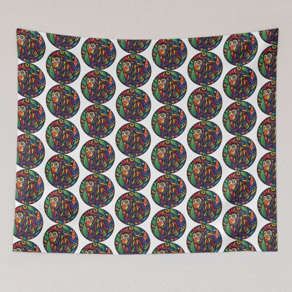 Item preview, Howler Monkey Mola Madness designed and sold by Ignorant-Artist.