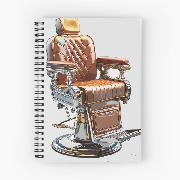 Item preview, Classic Cuts: Retro Barber Chairs designed and sold by bb-15artstudio.