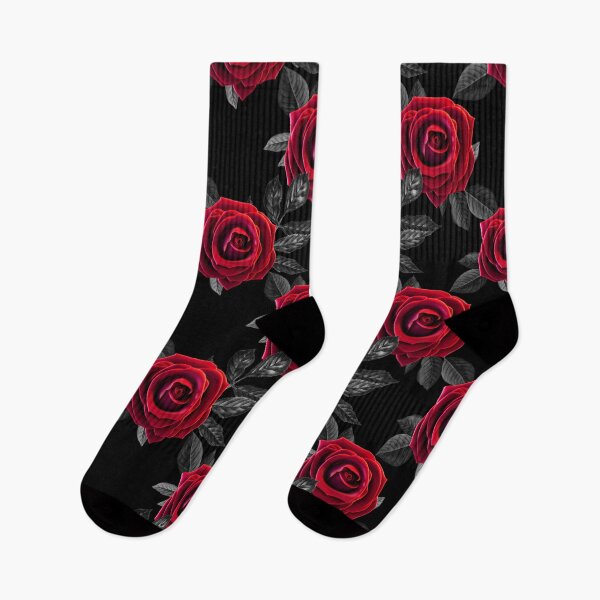 Item preview, Dark Red Rose Pattern, Stunning Black Red Rose designed and sold by URBANBADA.