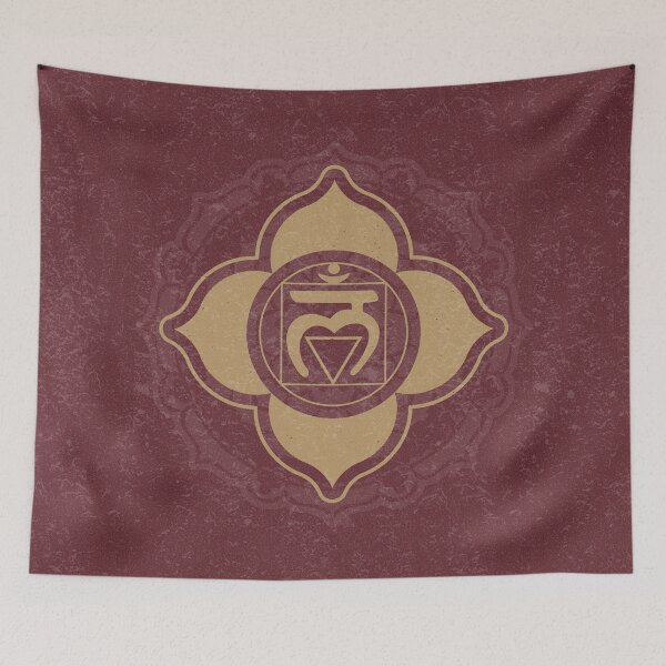 Item preview, Root Chakra Mandala - Wine + Fawn designed and sold by Irene Estelle.