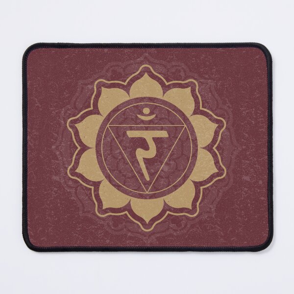 Item preview, Solar Plexus Chakra Mandala - Wine + Fawn designed and sold by Irene Estelle.