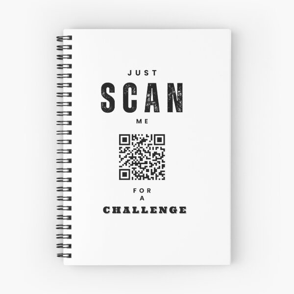 Item preview, JUST SCAN ME FOR A CHALLENGE - QR code designed and sold by HSJdesignseu.