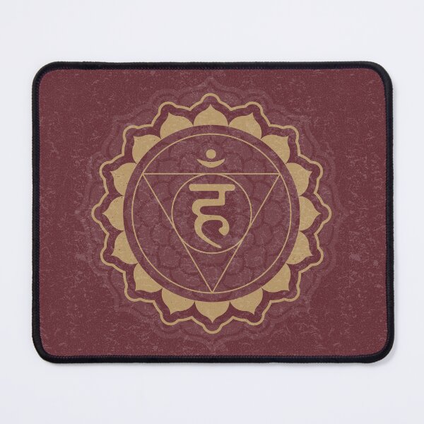 Item preview, Throat Chakra Mandala - Wine + Fawn designed and sold by Irene Estelle.