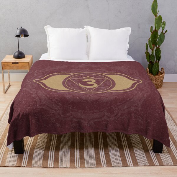 Item preview, Third Eye Chakra Mandala - Wine + Fawn designed and sold by Irene Estelle.