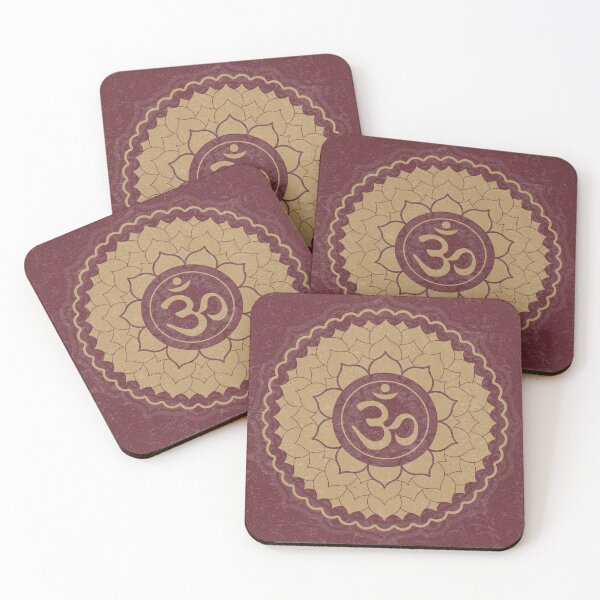 Item preview, Crown Chakra Mandala - Wine + Fawn designed and sold by Irene Estelle.