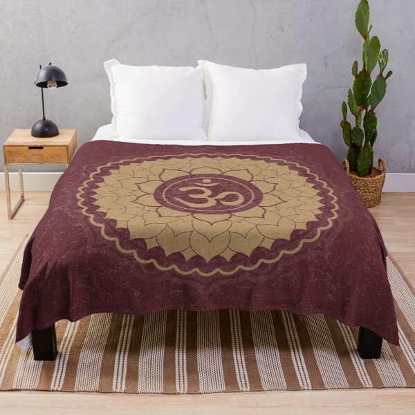 Item preview, Crown Chakra Mandala - Wine + Fawn designed and sold by Irene Estelle.