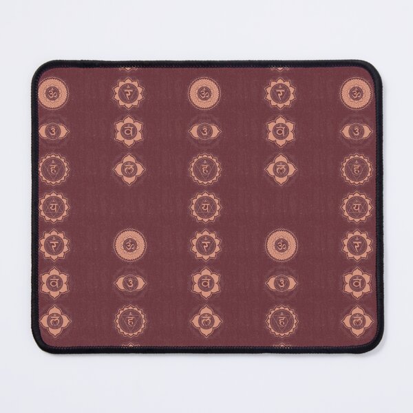 Item preview, The Seven Chakras - Wine + Coral designed and sold by Irene Estelle.