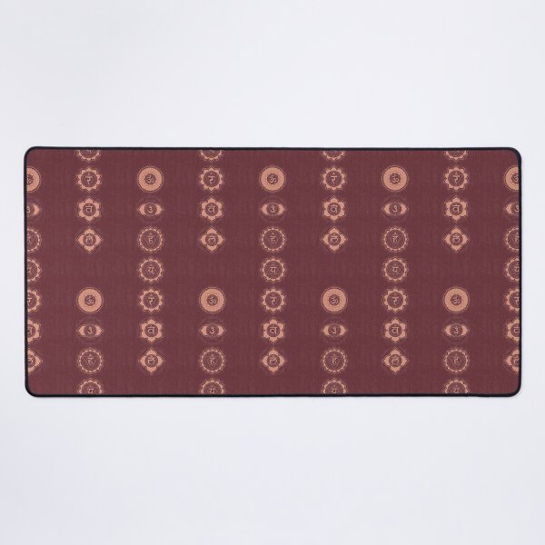 Item preview, The Seven Chakras - Wine + Coral designed and sold by Irene Estelle.