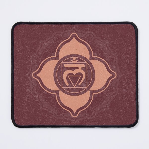 Item preview, Root Chakra Mandala - Wine + Coral designed and sold by Irene Estelle.