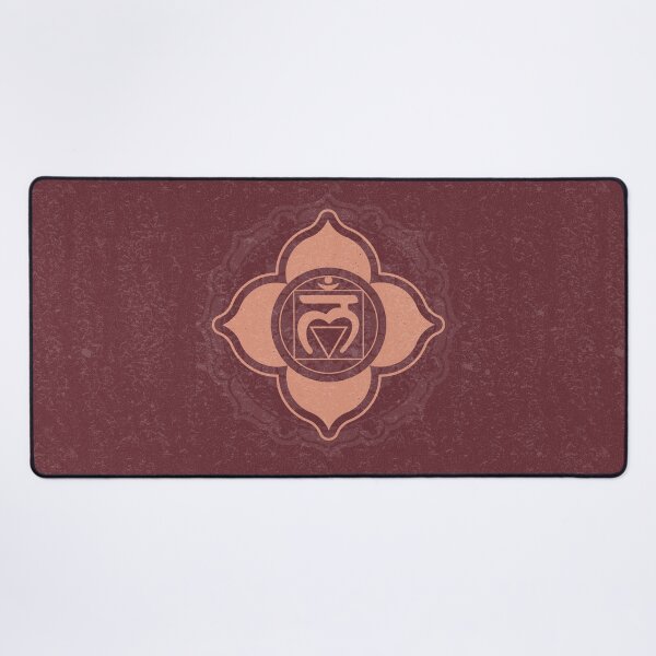 Item preview, Root Chakra Mandala - Wine + Coral designed and sold by Irene Estelle.