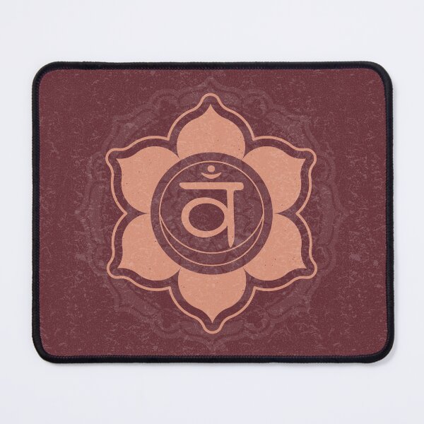 Item preview, Sacral Chakra Mandala - Wine + Coral designed and sold by Irene Estelle.