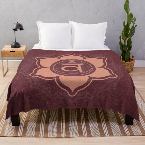Item preview, Sacral Chakra Mandala - Wine + Coral designed and sold by Irene Estelle.