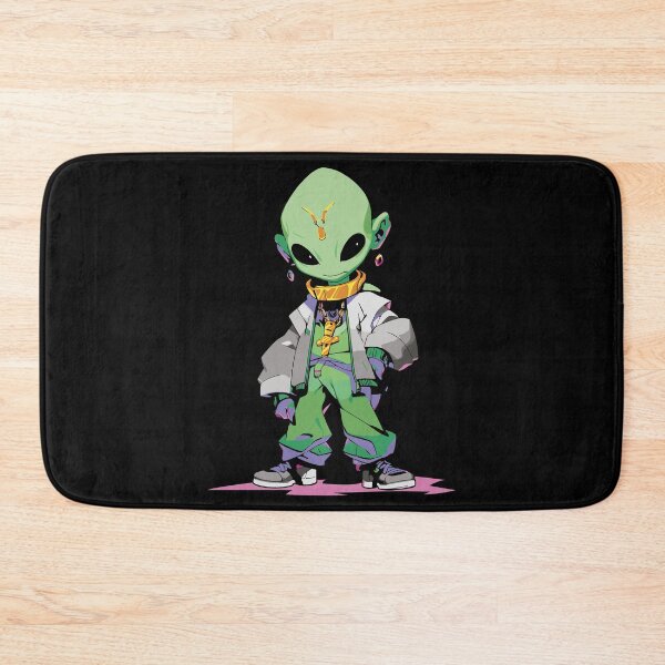 Item preview, space Alien Hip Hop Rap Music Rapper Hippie Funny Gangsta designed and sold by DrawHandArt.