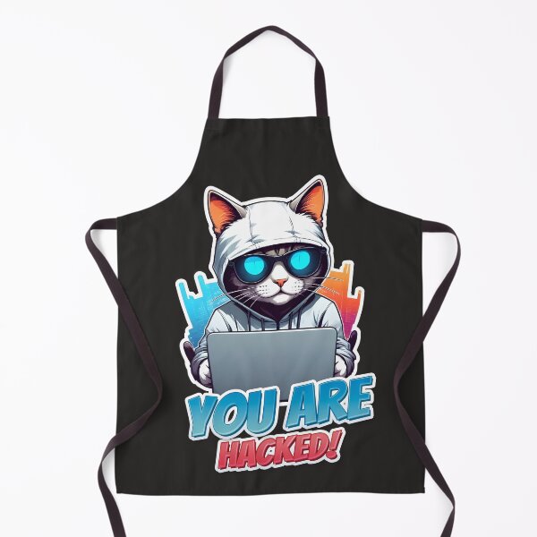 Item preview, Feline hackers, cat hackers, ready to hack your heart! designed and sold by PrintPlanetGo.