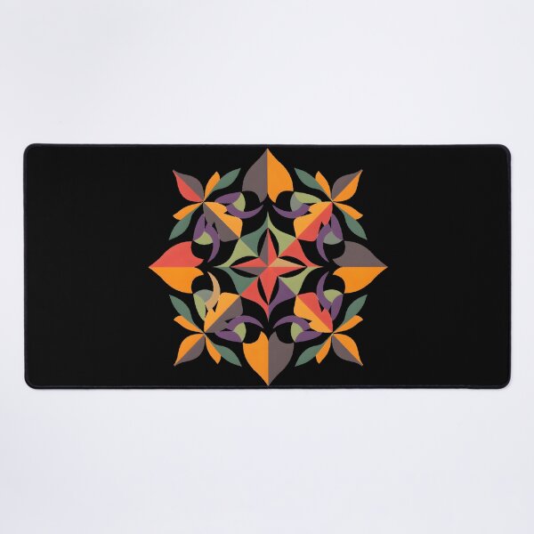 Item preview, Colorful Shield Mandala designed and sold by ArtbyAiGallery.
