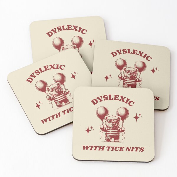 Item preview, Dyslexic with tice nits designed and sold by KloverDesigns.