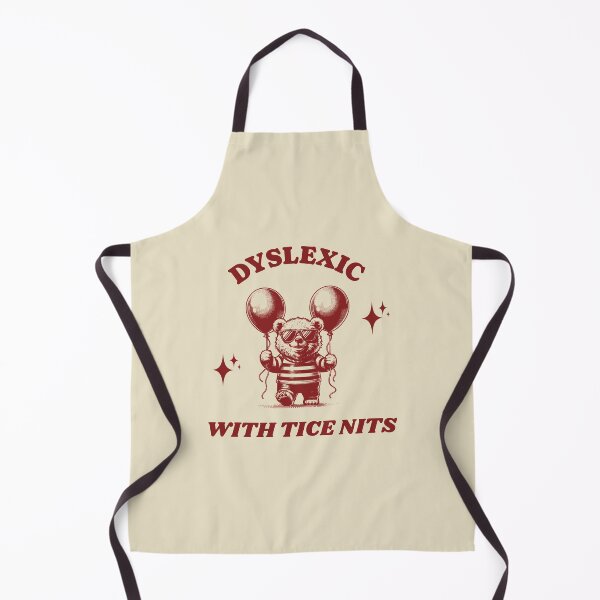 Item preview, Dyslexic with tice nits designed and sold by KloverDesigns.