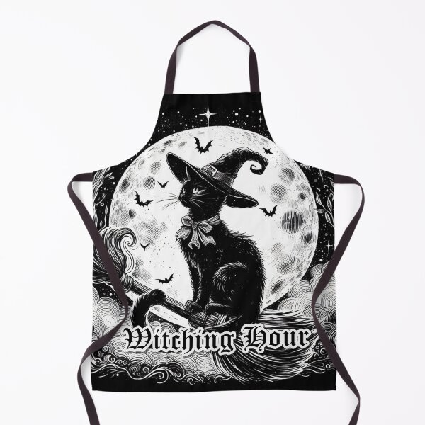 Item preview, Witching Hour Black cat in the moon designed and sold by 66sideddice.