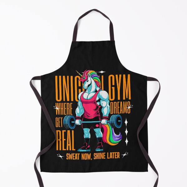 Item preview, Unicorn Gym Fitness T-Shirt - Muscle Unicorn Lifting Weights, Inspirational Workout Apparel designed and sold by JacontaII.