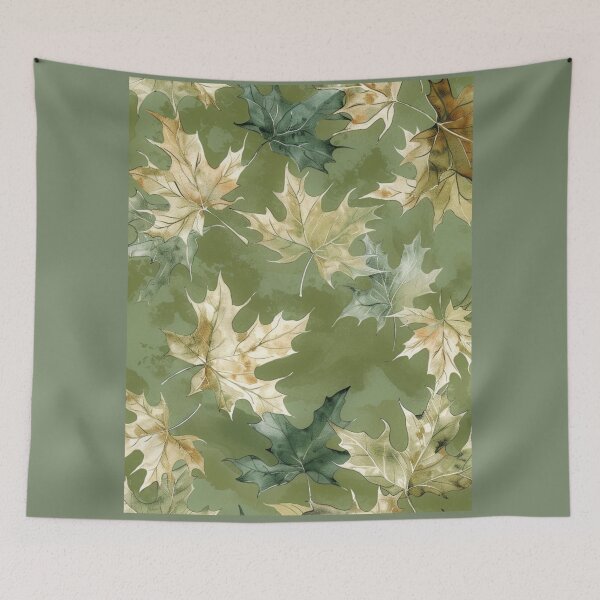 Item preview, Maple leaves, pale designed and sold by LeaflineArts.
