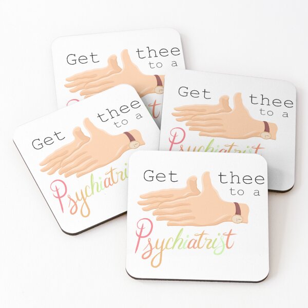 Item preview, Get Thee to a Psychiatrist designed and sold by AriaBayArt.