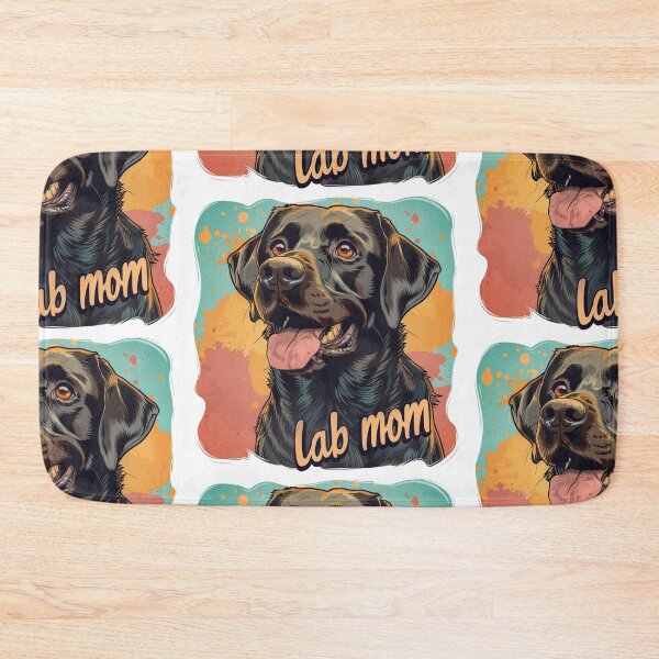 Artikelvorschau, Black Chocolate Lab mom entworfen und verkauft von MendaciousMina.