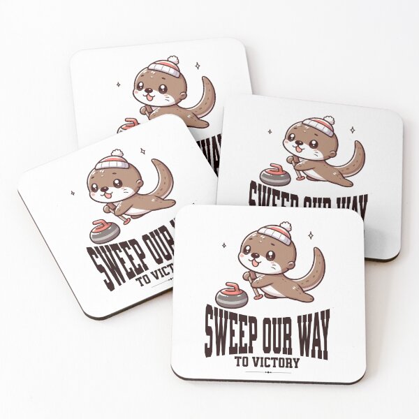 Item preview, Curling Otter designed and sold by LemuellTrends.