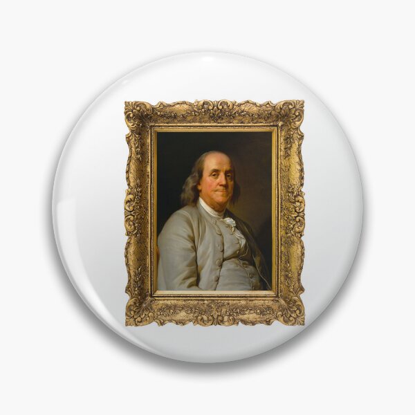 Item preview, Ben Franklin in Color In a fancy Frame. designed and sold by CanterburyLane.