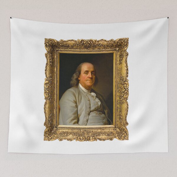 Item preview, Ben Franklin in Color In a fancy Frame. designed and sold by CanterburyLane.