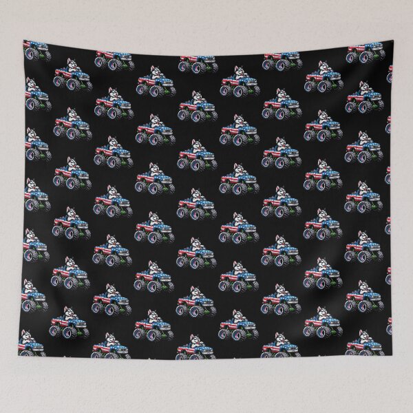 Item preview, Patriotic Huskey 4th July Monster Truck AmericanCopy of Temp designed and sold by Artistoos.