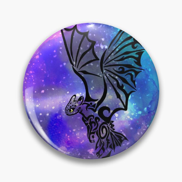 Item preview, Galaxy Night Fury celestial art designed and sold by Artsydragongal.