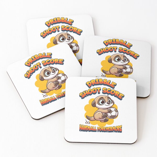 Item preview, Dribble Shoot Score Meerkat designed and sold by LemuellTrends.