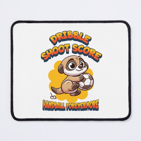 Item preview, Dribble Shoot Score Meerkat designed and sold by LemuellTrends.