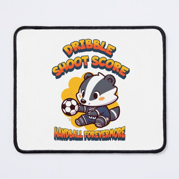 Item preview, Dribble Shoot Score Badger designed and sold by LemuellTrends.