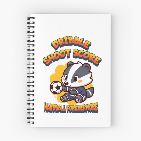 Item preview, Dribble Shoot Score Badger designed and sold by LemuellTrends.